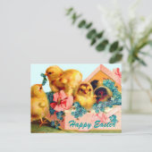 Paaskip Feestdagenkaart (Staand voorkant)