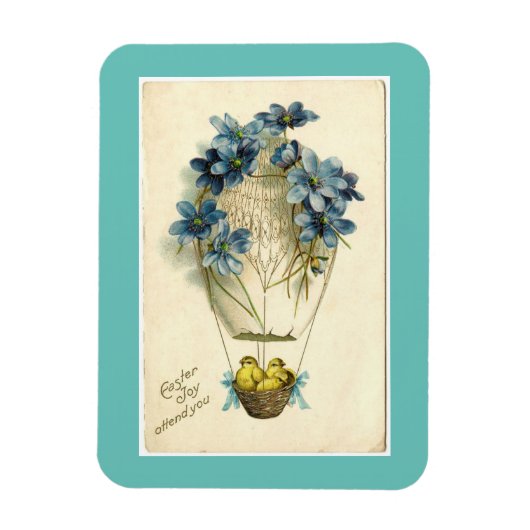  paaskip in ballon magneet (Verticaal)