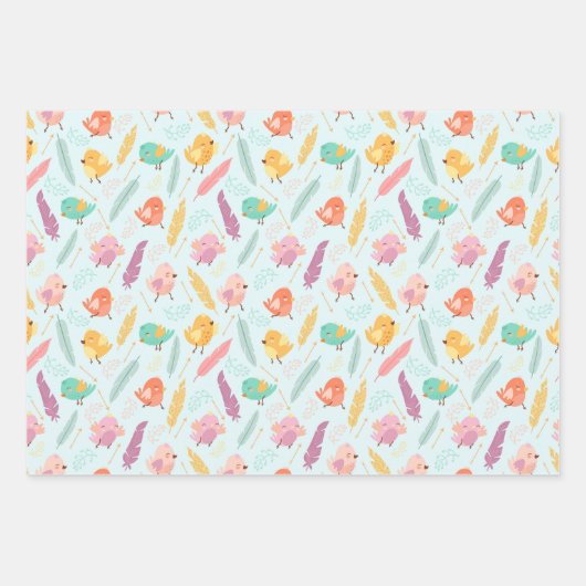 Paaskip Inpakpapier Vel (Voorkant)