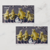 Paaskip Italiaans Vintage Visitekaartje (Voorkant / Achterkant)