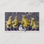 Paaskip Italiaans Vintage Visitekaartje (Achterkant)