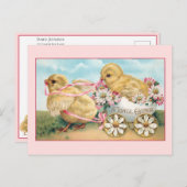 paaskip met mazen briefkaart (Voorkant / Achterkant)