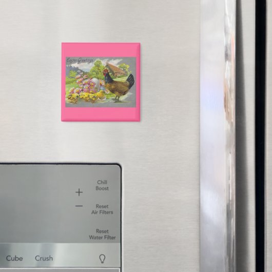  paaskippen en rooster Magnet (Insitu (Koelkast))