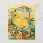  paaskippen feestdagenkaart (Voorkant)