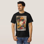paaskippen met Red Tulip Flowers T-shirt (Voorkant volledig)