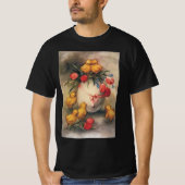 paaskippen met Red Tulip Flowers T-shirt (Voorkant)
