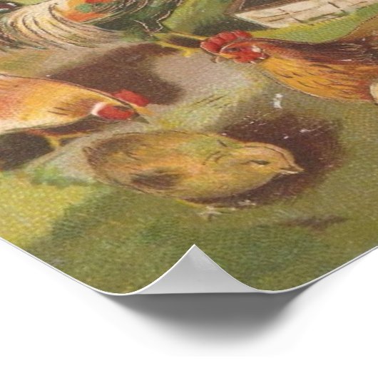  paaskippen poster (Hoek)