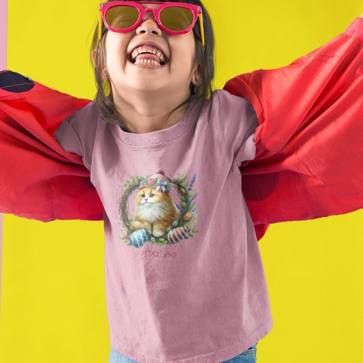 Paaskitje in een krans kinder shirts