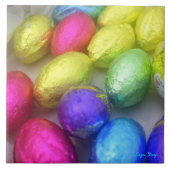 Paaskleuren Trivet/Tegel Tegeltje (Voorkant)