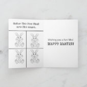 Paaskleuring en activiteit Kaart voor kinderen (Binnen)