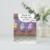 Paaskleurstofklus Feestdagenkaart (Staand voorkant)