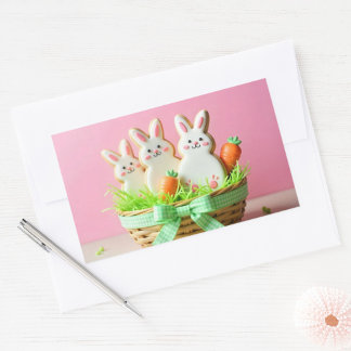 Paaskoekjes Classic ronde Stickers