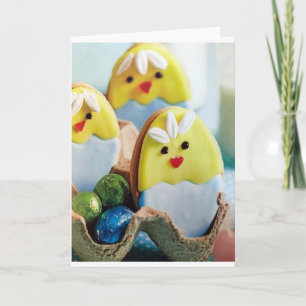 **PAASKOEKJES EN PAASEIEREN ZEGGEN**GELUKKIG PASEN KAART