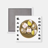 Paaskoekjes en paaseieren, ZSSG Magneet (Voorkant / Achterkant)