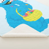 Paaskoekjesmonster Sherpa Deken (3/4)