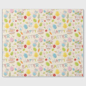 Paaskoekjespatroon Cadeaupapier (Vlak)