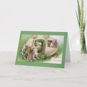  paaskoepel- en paaskaart feestdagen kaart