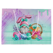 paaskoepel met mandeieren groot cadeauzakje (Achterkant)