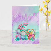 paaskoepel met mandeieren kaart (Gele Bloem)