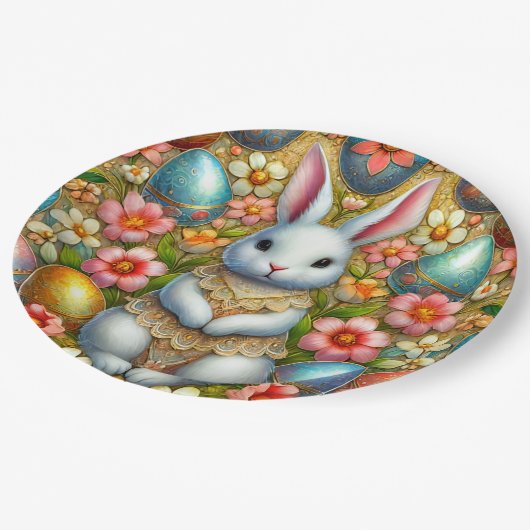 PAASKONIJN 3D ~ Alcoholinkten ~ Papier Bord (Gekanteld)