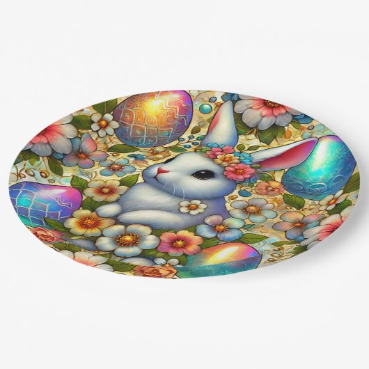 PAASKONIJN 3D ~ Alcoholinkten ~ Papier Bord (Gekanteld)