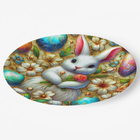 PAASKONIJN 3D ~ Alcoholinkten ~ Papier Bord (Gekanteld)