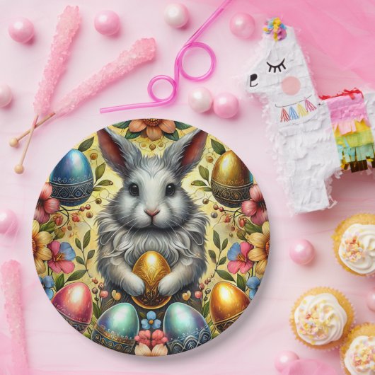 PAASKONIJN 3D ~ Alcoholinkten ~ Papier Bord (Feest)