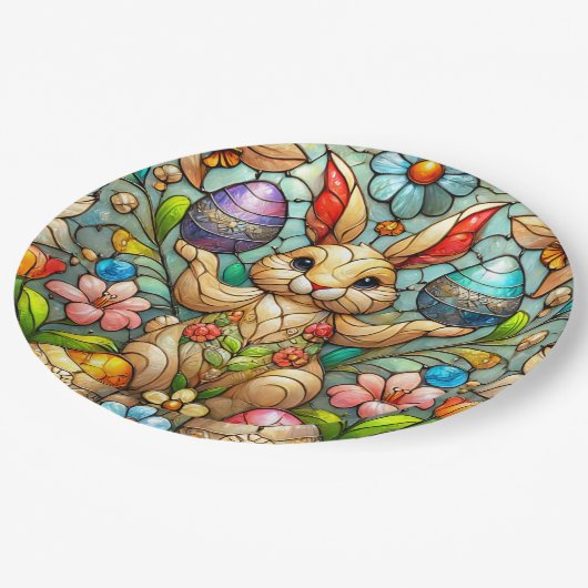 PAASKONIJN 3D ~ Alcoholinkten ~ Papier Bord (Gekanteld)