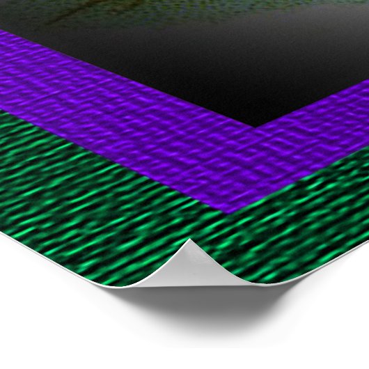 paaskonijn, Baby en bloemen, ZSSG Poster (Hoek)