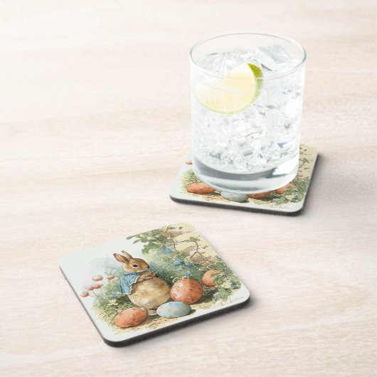 Paaskonijn Bier Onderzetter (Rechterzijde)