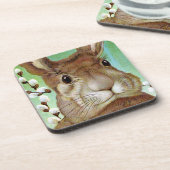 Paaskonijn Bier Onderzetter (Linkerzijde)