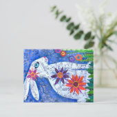 Paaskonijn Briefkaart (Staand voorkant)