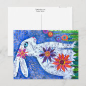 Paaskonijn Briefkaart (Voorkant / Achterkant)