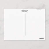 Paaskonijn Briefkaart (Achterkant)