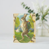  paaskonijn briefkaart (Staand voorkant)
