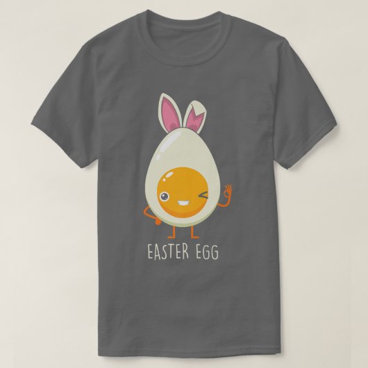 Paaskonijn Bunny Happy Easter Hunt Reli T-shirt (Design voorkant)