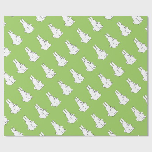 Paaskonijn Cadeaupapier (Vlak)