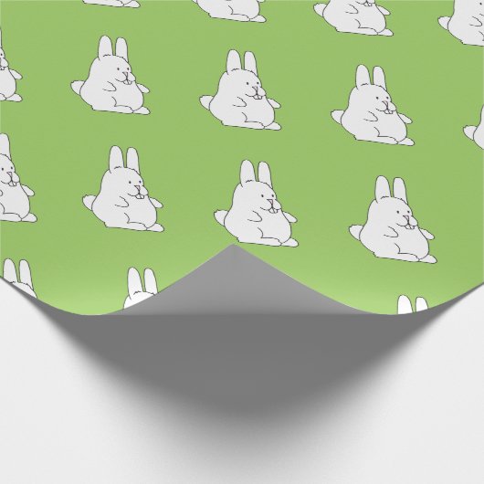 Paaskonijn Cadeaupapier (Hoek)