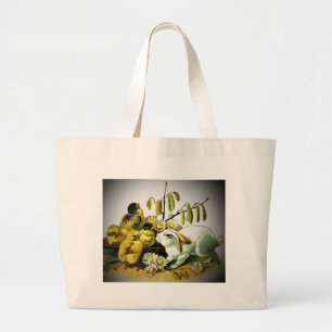 paaskonijn en Baby, ZSSG Grote Tote Bag