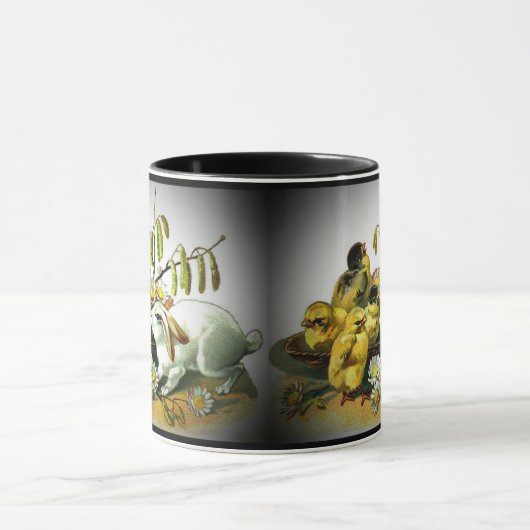 paaskonijn en Baby, ZSSG Mok (Midden)