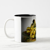 paaskonijn en Baby, ZSSG Tweekleurige Koffiemok (Links)