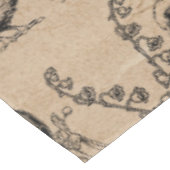  paaskonijn en baksteenkraft Brown Tafelkleed (Gekanteld)