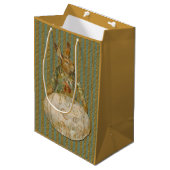 paaskonijn en eieren medium cadeauzakje (Voorkant Gekanteld)