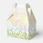 Paaskonijn en eitjes bedankdoosjes (Achterkant)