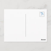 Paaskonijn en Floral Briefkaart (Achterkant)