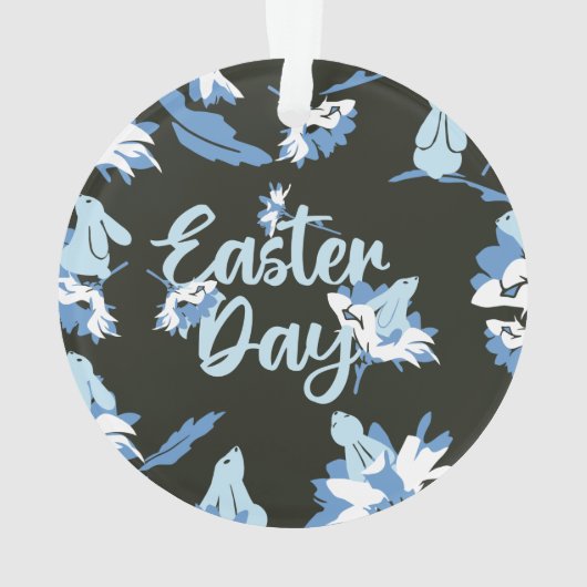 Paaskonijn en Floral Ornament (achterkant)