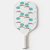 Paaskonijn en witeieren pickleball paddle (Achterkant)