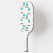 Paaskonijn en witeieren pickleball paddle (Links)