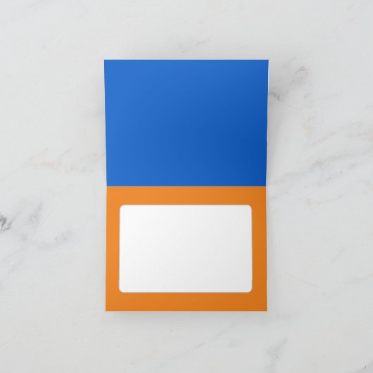 Paaskonijn Feestdagen Kaart (Binnen)