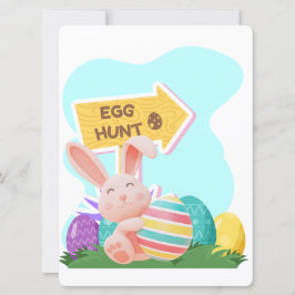 PAASKONIJN FEESTDAGENKAART